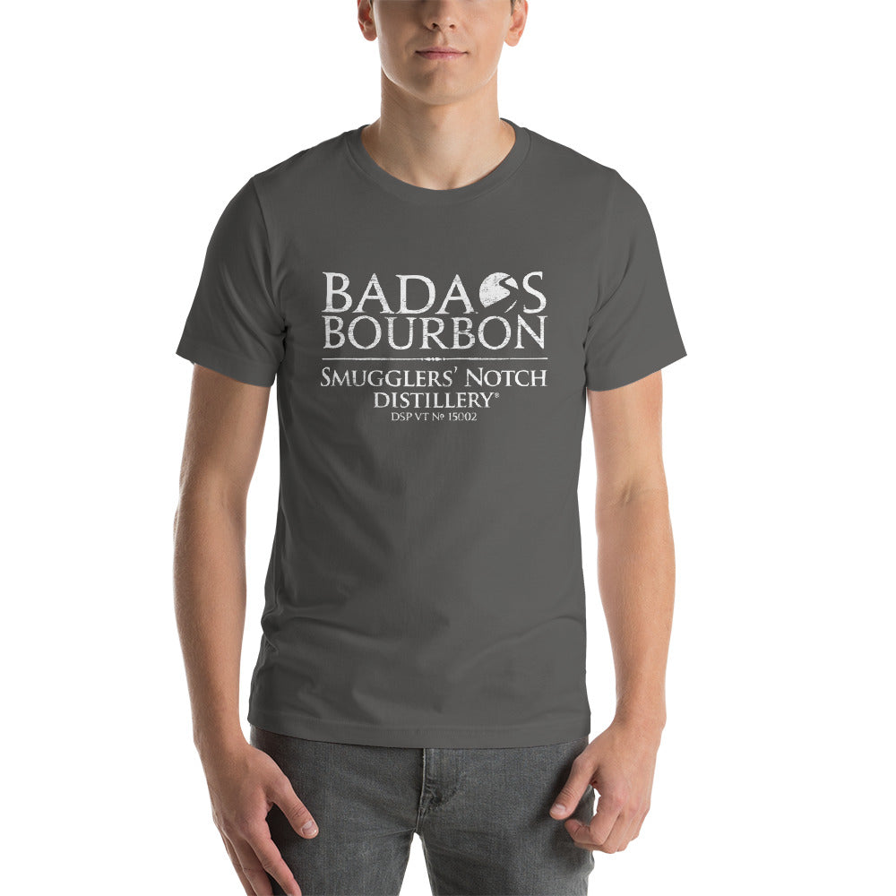 BADA$S BOURBON T-SHIRT WITH WHITE LOGO