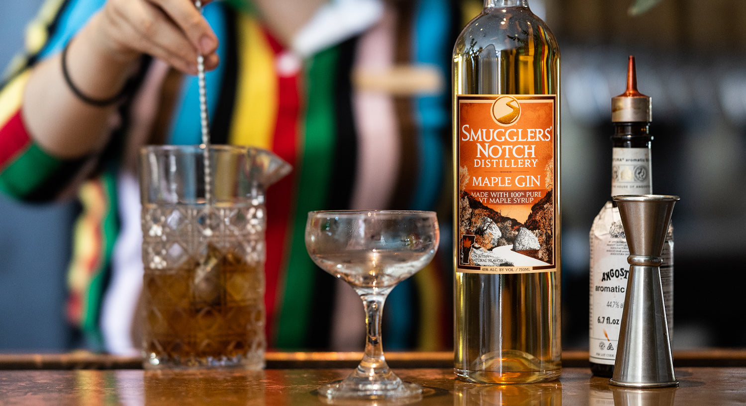 Maple Gin – Smugglers' Notch Distillery