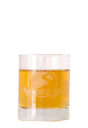 Classic Tasting Glass with Etched Vintage Logo, 3 oz.