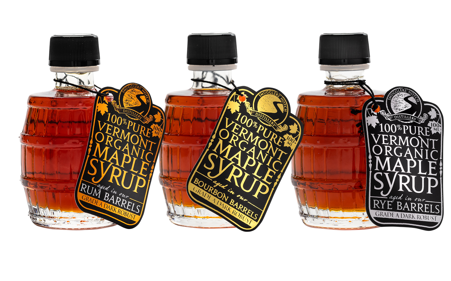 Barrel Aged Maple Syrup 100mL 3 Pack