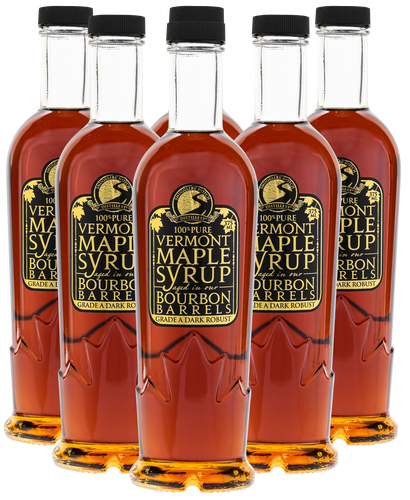 Six-Pack of 375mL Bourbon Barrel Aged Maple Syrup